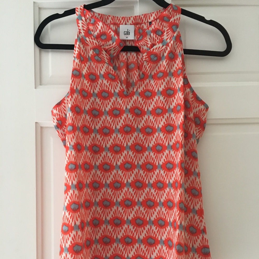NWOT Cabi Sunshine Tank, Size xs